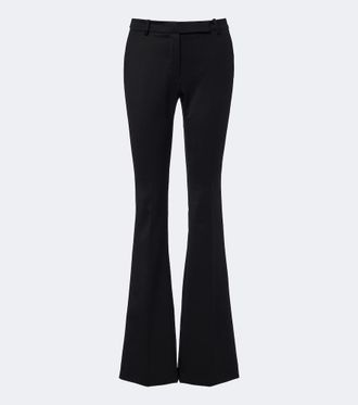 Alexander McQueen Wool flared pants