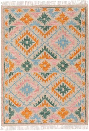 benuta Kelim tejido a mano multicolor/beige 120x170