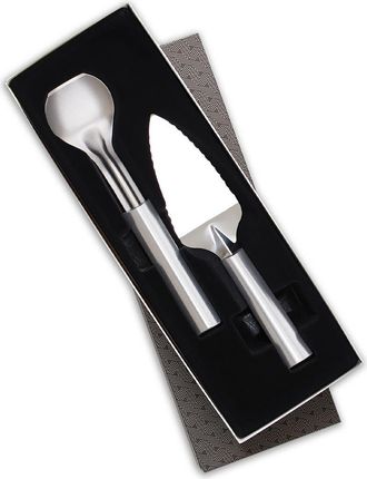 Rada Cutlery Pie A La Mode Serving Set with Gift Box in Silver at Nordstrom