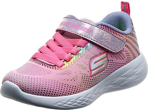 Skechers Fille Go Run 600 Shimmer Speeder Baskets Tendance Maille Rose Clair Multi Feuille 32 EU des 46 00 sur Stylight