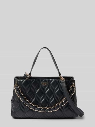 Guess Handtasche in Leder-Optik mit Logo-Detail in Black, Gr&ouml;&szlig;e 1