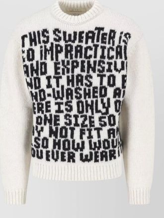 ERL alpaca crewneck jumper