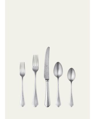 Mepra Dolce Vita Pewter 20-Piece Flatware Set