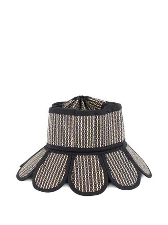 Lorna Murray Manhattan hat - women - Grass/Cotton - M - White