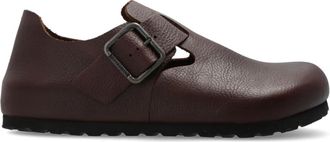 Birkenstock London Wire Buckle - Heren - Platte Schoenen - Bruin - 41 EU - Leer - Schoenen