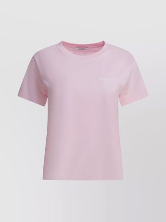 Givenchy logo print cotton crew neck t-shirt