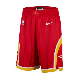 Nike Mens Houston Rockets NBA Replica Shorts in Red | II4543-657