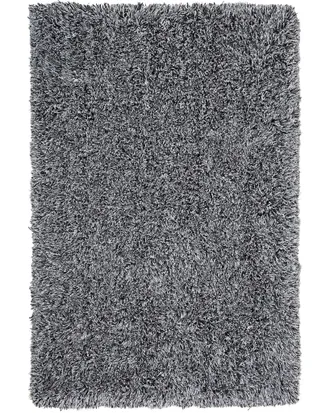 Beliani Beliani - Tappeto Shaggy Color Grigio Sale E Pepe 140 X 200 Cm Cide