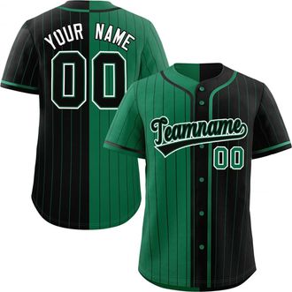 Generic Baseball Jersey Custom Breathable Sports T-Shirts Personalised Namen Number Team Name Logo Training Jerseys Customise Quick Dry Baseball Uniform Activ