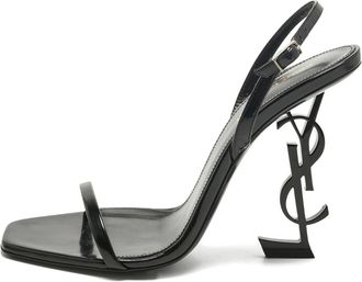 Saint Laurent Sandali Opyum YSL 100mm - Nero