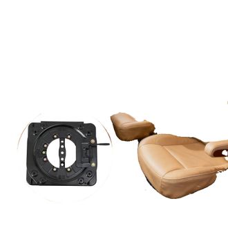 OEM Base De Asiento Giratoria, Rotaci&oacute;n De 360 grados, Alta Capacidad De Carga, Color Negro