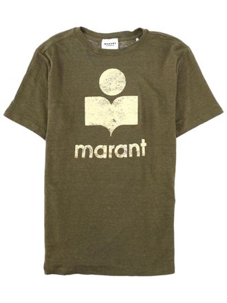 Isabel Marant Zewel Relaxed Fit Linen T-Shirt