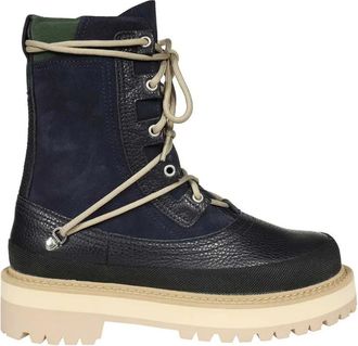 Reese Cooper Stivali stringati - Blu