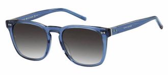 Tommy Hilfiger Mens Th 1887/s Sunglasses In Transparent Blue