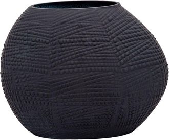 Sagebrook Home Glass 8In Textured Vase