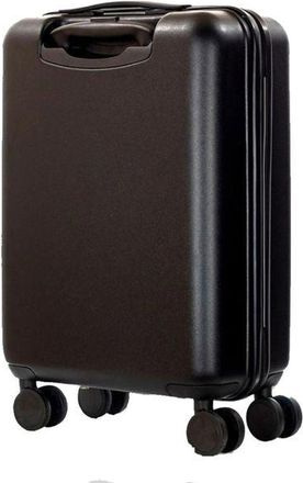 Momo Design Mens Trolley Black-Black Metallic Fiber Bags Travel-bags