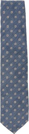 Barba Geometric-pattern Tie
