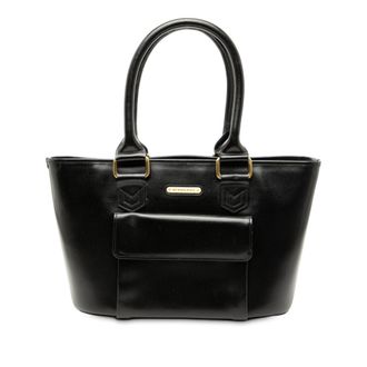 Burberry Pre-owned Womens Leather Tote - Black - One Size