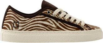 D.A.T.E. Tessuto Sneaker - Dames - Sneakers - Bruin - 36 EU - Schoenen