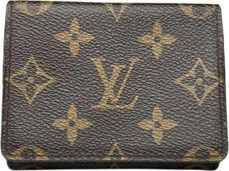 Louis Vuitton Pre-owned Wallets, female, Brown, Size: ONE SIZE Pre-owned Leather Wallet