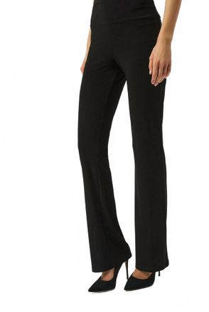 Joseph Ribkoff Silky Knit Flared Pull-On Pant In Black