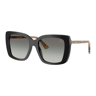 Burberry Ladies Black Square Sunglasses BE4456 416111
