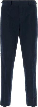 Pantaloni Torino Pantalones de Vestir de Corte Entallado - Trousers - Hombre - Azul - 3XL