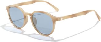 Sunski Womens Vallarta Polarized Sunglasses In Bone Tort Arctic