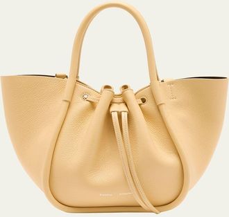 Proenza Schouler Small Ruched Leather Tote Bag