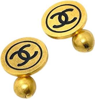 Chanel Pre-owned Accessories, female, Yellow, Size: ONE SIZE Pre-owned Metal home-office