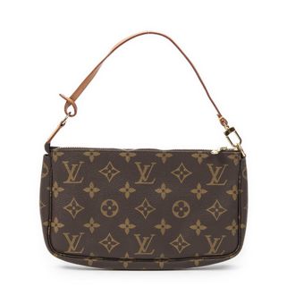 Louis Vuitton Pre-owned Womens Pochette Accessoires Pouch - Brown - One Size