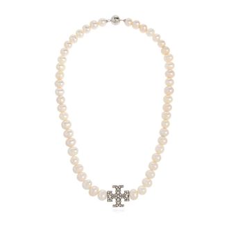 Tory Burch Dames, Accessoires, Beige, Maat: ONE Size Katoen