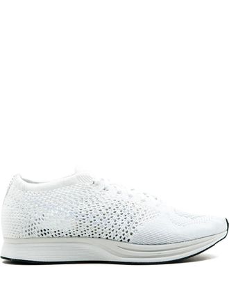 Nike Sneakers Flyknit Racer - Bianco