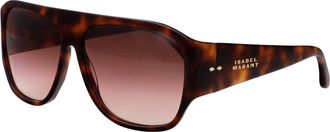 Isabel Marant Havana Acetate Sunglasses - Brown