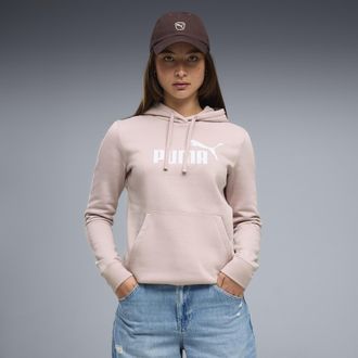 Puma Felpa con cappuccio ESS N. 1 Logo da donna, Abbigliamento, Rosa, XL