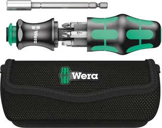 Wera Kraftform Kompakt 28 Destornilladores Negro Verde 6 Piezas