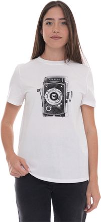 Max Mara T-shirt Guglia Bianco Weekend Max Mara Donna