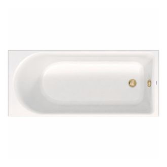 Duravit Ba&ntilde;era Recta 170 X 75 Duravit D-neo + Desag&uuml;e Dorado