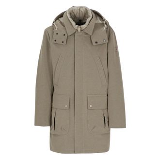 Peuterey Abrigo Acolchado - Coats - Hombre - Beige - L
