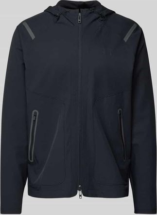 Under Armour Softshell-Jacke mit Zweiwege-Reißverschluss Modell Unstoppable in Black, Größe M