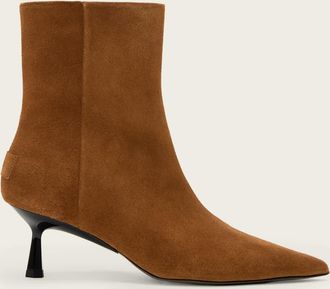 AllSaints Leather Vivian Suede Boots, Size: UK 4/ US 7/ EU 37