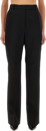 Tom Ford Black Tailored Pleated Pants