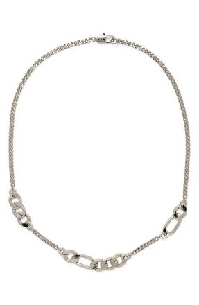 LADY GREY Large Trace Necklace in Silver at Nordstrom