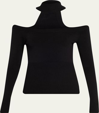 SIMKHAI Lila Off-The-Shoulder Top