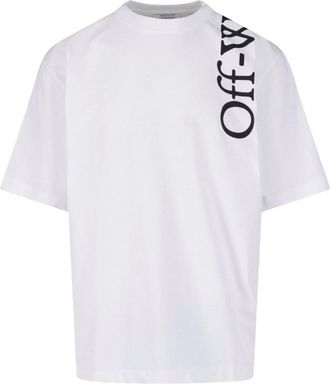 Off-white T-Shirt Logo Vertical Bookish