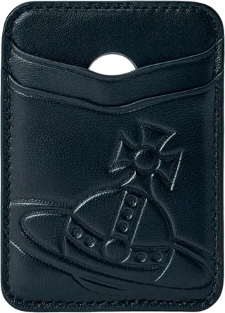 Vivienne Westwood Portacarte in Pelle MagSafe - - Accessories - Uomo - Nero - ONE SIZE
