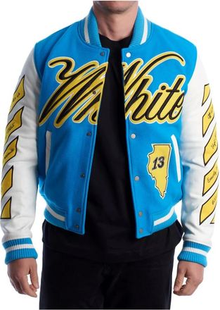 Off-white Jassen, Heren, Veelkleurig, M, Katoen, Lea Bomberjack