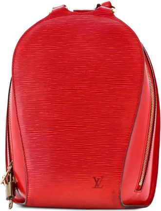 Louis Vuitton Mabillon Epi Leather backpack - Rood
