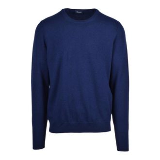 Drumohr Pullover Girocollo - Knitwear - Hombre - Azul - 2XL