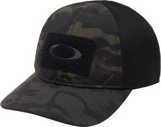 Oakley Mens Si Cotton Cap Mc, Black Multicam, X-Large